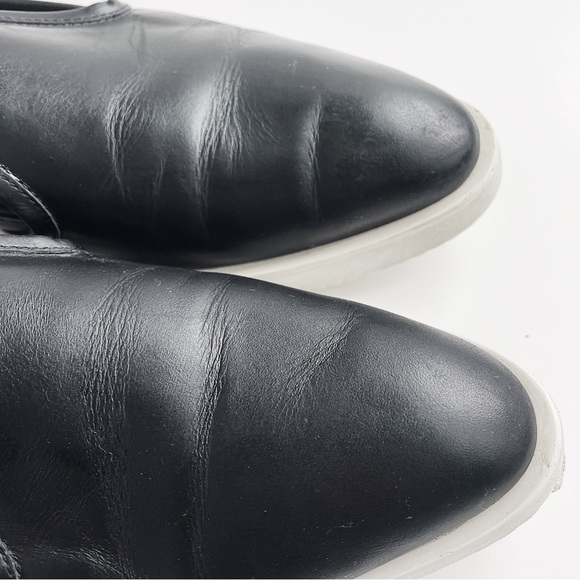 Everlane Black Leather Street Shoe Loafer pointy-toe Slip-on 8.5 - Picture 5 of 8